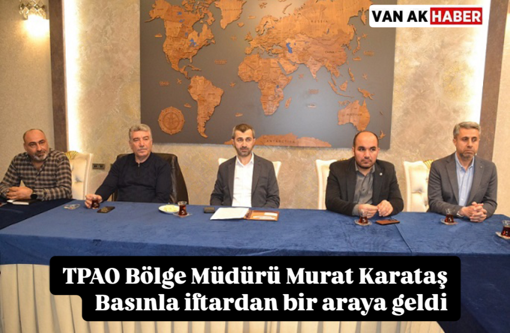 TPAO Bölge Müdürü Murat Karataş, olumlu çalışmalarıyla takdir toplamaya devam ediyor.